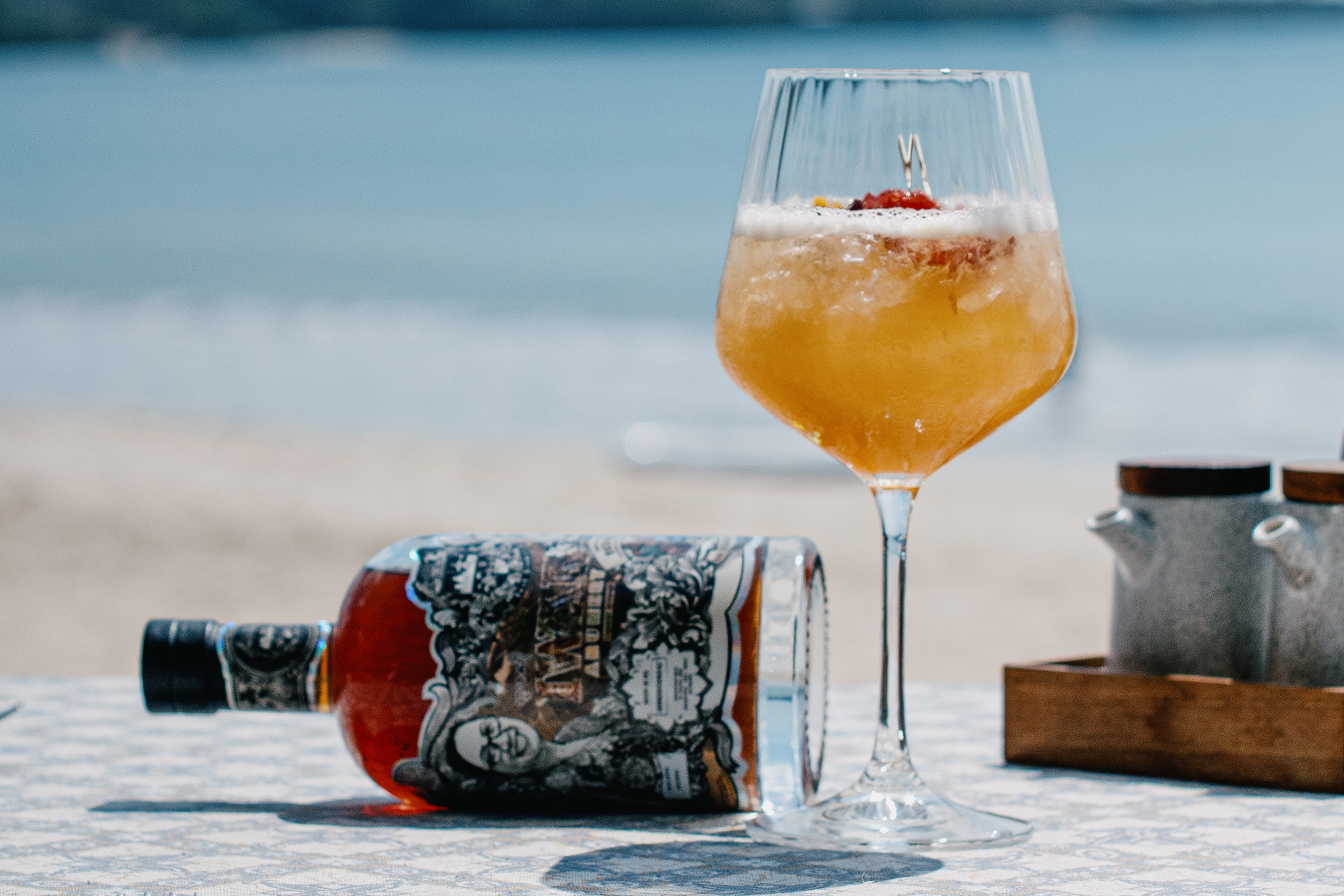 Bukit Merita - Iwak Arumery Berries, Orange Juice, lime Juice, and Handmade Maple Syrup